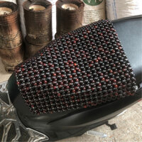 Đệm lót ghế hạt gỗ trắc 45x45cm cao cấp sang trọng bền đẹp chắc chắn dùng đa năng nhiều nơi