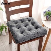 Đệm lót ghế ngồi MENGNI hình vuông dày nhiều màu sắc