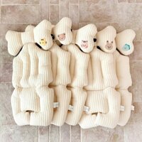Đệm Lót Ghế Ngồi Xe Đẩy Em Bé Thoáng Khí Thêu Họa Tiết almofadas Thông Dụng