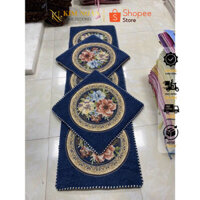 Đệm lót ghế sofa thảm lót ghế gỗ tây âu đệm ngồi trang trí tháo rời vỏ&ruột dễ vệ sinh ảnh chụp thật | KIM NGÂN