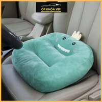 Đệm lót ghế tăng chiều cao/Đệm ngồi lót mông bằng bông cao cấp hình thú bông dễ thương by Ốp khóa VIP