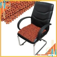 Đệm Lót Ghế Văn Phòng Bằng Hạt Gỗ Thoáng Mát - GP