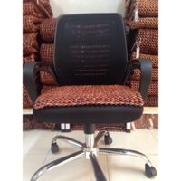 Đệm Lót Ghế Văn Phòng Hạt Gỗ Hương - Kích Thước 45cmx45cm ( hình thật )