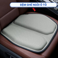 Đệm lót mông, lót ghế ngồi 3D tổ ong Meeoto chất liệu Silicon thiết kế 2 mảnh giúp thoáng khí êm mông