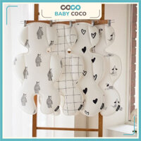 Đệm Lót Xe Đẩy Đa Năng Hàn Quốc Cho Đẩy, Nôi Cũi