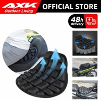 Đệm lót yên xe máy- Bơm hơi-đàn hồi,êm ái, chống sốc cho Shiper và Phượt Thủ