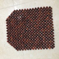 Đệm Lót yên Xe Máy số hạt gỗ Nhãn Cao Cấp Chống ê mông thoáng khí đan Dây Dù giá tại Xưởng