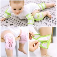 Đệm Lưới Bảo Vệ Đầu Gối Chống Sốc Thoáng Khí Cho Bé Tập Bò