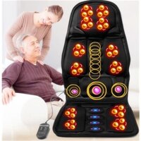 Đệm massage Buheung MK-318 ⚡ CHÍNH HÃNG ⚡ Máy xoa bóp đa năng hồng ngoại