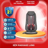 Đệm Massage - Mát Xa Lưng 3D Chuyên Sâu Dùng Trên Ghế, Kết Hợp Tính Năng Nhiệt Hồng Ngoạ