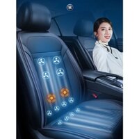 Đệm massage thông hơi ghế xe ô tô 16 quạt- nệm massage ghế xe thông hơi bằng quạt gió