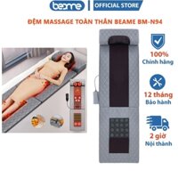 Đệm Massage Toàn Thân Cao Cấp Beame BM-N94, Nhiệt, Rung, Bi Xoay, Đá Ngọc