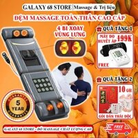 Đệm massage toàn thân có bi xoay lưng cao cấp, nệm thảm massage chân, lưng và cột sống thế hệ mới