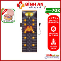 Đệm massage toàn thân MISUKO MAT-C87 hồng ngoại cao cấp, nệm mát xa toàn thân xoa bóp giảm đau mỏi vai gáy