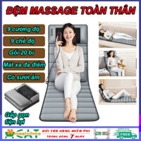 Đệm massage toàn thân, nệm massage xoa bóp giảm đau mỏi vai gáy phục hồi sức khỏe, Thảm, gối, máy massage toàn thân