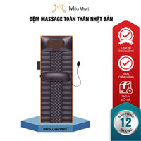 Đệm massage toàn thân ROWANTO NHẬT BẢN, chống nhức mỏi, massage cổ vai gáy, chống nhức mỏi, Bảo hành 12 tháng