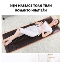 ĐỆM MASSAGE TOÀN THÂN ROWANTO, NỆM MASSAGE TOÀN THÂN 9 BI ROWANTO NHẬT BẢN