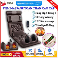 Đệm massage toàn thân, Thảm massage đa năng cao cấp giúp giảm đau mỏi phục hồi sức khỏe, Máy massage toàn thân vai gáy//