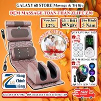 Đệm massage toàn thân Zlife Ghế nệm thảm mát xa, Máy massage lưng và cột sống cổ vai gáy chính hãng