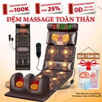 Đệm massage xoa bóp toàn thân giúp giảm đau mỏi vai cổ gáy sống lưng, phục hổi sức khoẻ, tăng cường tuần hoàn máu cơ thể