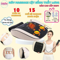 Đệm Máy Massage Lưng Đa Năng - Xoa Bóp Trị Liệu Cho Người Thoái Hóa Cột Sống, Giảm Căng Thẳng