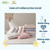 Đệm nằm không bám bụi, chống dị ứng dành cho bé LOLBABY Hàn Quốc