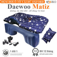 Đệm nệm hơi dành cho xe ô tô Daewoo Matiz vải dù cao cấp - OTOALO