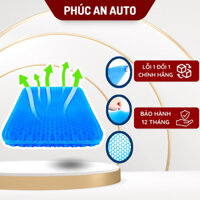 Đệm ngồi 3D 2 lóp thoáng khi-đệm gel tổ ong đàn hồi lót ghế chống đau mỏi lưng.