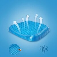 Đệm Ngồi 3D , Đệm Lót Ghế Thoáng Khí Chống Mỏi, Lót Ghế Văn Phòng Coke.vn