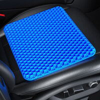 Đệm Ngồi 3D Silicon 2 Lớp Tổ Ong Lót Ghế Ô Tô, Văn Phòng, Thoáng Khí Chống Đau Mỏi Lưng