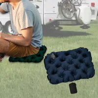 Đệm ngồi bơm hơi Ghế gấp lạm phát nhanh Ghế thoáng khí cho sân vận động ba lô