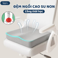 Đệm ngồi cao su non siêu đàn hồi thiết kế công thái học chống đau xương cụt, giảm đâu ê mông