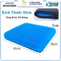 Đệm ngồi - Đệm lót ghế 3D Silicon cao cấp lót mông thoáng khí chống đau mỏi mông cấu trúc tổ ong cực thoáng (APS)