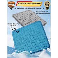 Đệm ngồi lót mông 3D Silicon chất lượng cao. Đệm lót ghế ô tô (gel) tổ ong êm ái mát mẻ thoáng khí