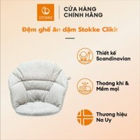 Đệm ngồi, nệm lót ghế ăn dặm cao cấp, 2 mặt cotton đảo ngược, thông thoáng, dễ vệ sinh - Stokke Clikk Cushion