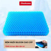 Đệm ngồi silicon 3D thoáng khí JYoohome lót mông dùng cho ghế văn phòng thiền chống mỏi và thâm mông