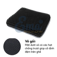 Đệm Ngồi Silicon, Đệm Lót Mông Cao Cấp Thoáng Khí Chống Ê Mỏi, Thâm Mông Thích Hợp Cho Văn Phòng, Shipper, v.v