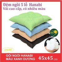 Đệm ngồi thiền Hanabi 45x45x5cm thương hiệu laube của Nhật