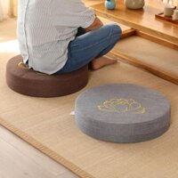 Đệm Ngồi Thiền Tatami Nhật Bản Kết Cấu Cứng Dày 4 Kích Cỡ Có Thể Tháo Rời Và Giặt Được