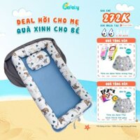 Đệm Ngủ Cho Bé BAFABY Nệm Ngủ Vải Lưới Siêu Thoáng Khí Gấp Gọn An Toàn Cho Bé Ngủ Ngon Tặng Kèm Gối Nhỏ 358