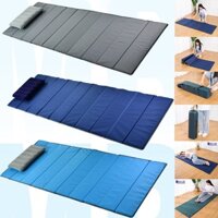 Đệm ngủ văn phòng gấp gọn nằm êm ái hơn chiếu ngủ văn phòng, nệm đơn cá nhân cho 1 người - 2 người nằm, topper trải sàn