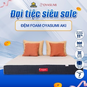 Đệm Nhật Bản Oyasumi Aki 140*200*15cm