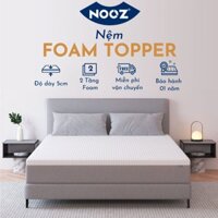Đệm NOOZ Topper 5cm Nệm Foam Cao Su Non Trải Sàn Tiện Lợi Nâng Đỡ Tối Ưu NOOZ Home Goods Mattress
