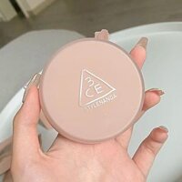 Đệm nước 3CE Matte Vỏ sữa nhỏ Đệm không khí Làm sạch dưỡng ẩm Kem che khuyết điểm Bột lâu dài với lõi thay thế phấn nước missha hồng