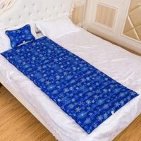 Đệm Nước Mát Cao Cấp Cho Gia Đình Đệm Massage Giảm Đau Lưng Đau Cơ - Đệm Nước Mùa Hè Lót Ghế Sofa Văn Phòng kèm gối đầu