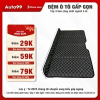 Đệm ô tô 7D gấp gọn thông minh, Giường đệm trên xe ô tô đặt ghế sau Auto999_A02