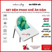 Đệm phao ghế ăn dặm ANTILOP IKEA cho ghế chân cao ikea, babyhop