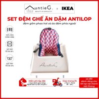 Đệm phao ghế ăn dặm ANTILOP IKEA cho ghế chân cao ikea, babyhop