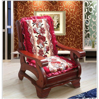 Đệm Sofa Gỗ Chắc Chắn Đệm Có Tựa Lưng Tích Hợp Đơn Dày Chống Trơn Trượt Có Thể Tháo Rời Có Thể Giặt Ghế Máy Tính Ghế Ăn Đệm