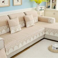 Đệm sofa thông dụng bốn mùa, đệm sofa chống trượt, đệm sofa, đệm ghế, đệm sofa, khăn Sofa bọc toàn bộ phong cách Châu Âu, đơn đôi 3 người 4 người CX155